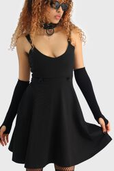 Obscurita Mini Dress, KIHILIST by KILLSTAR, Kort klänning